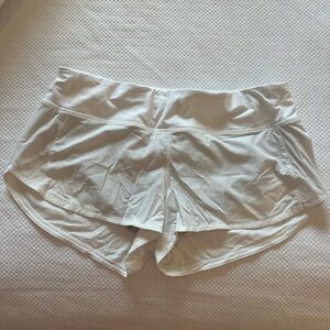 Lululemon White Shorts